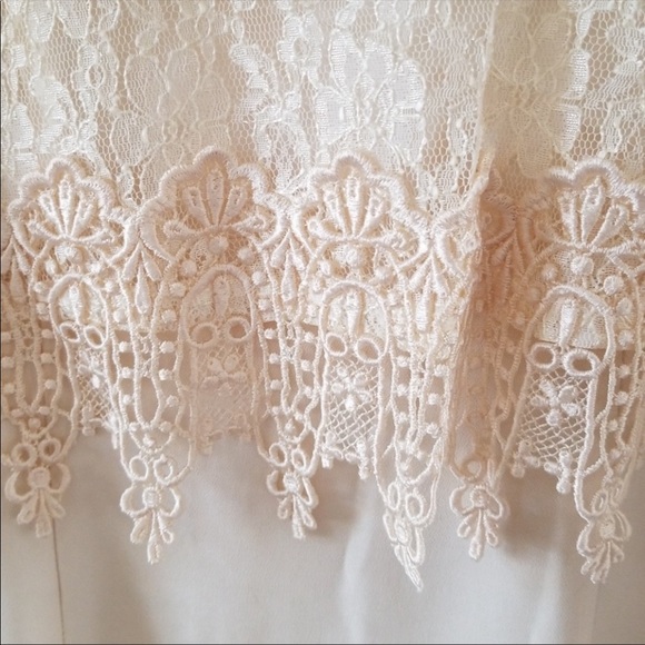 Vintage Lace Wedding or Evening Dress 14 - Picture 4 of 5